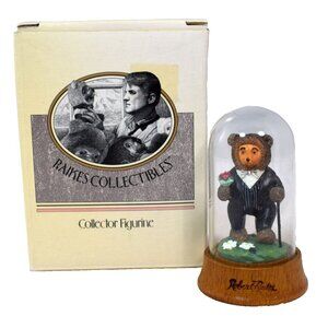 Robert Raikes Collectibles Tyrone Collector Figurine with Glass Dome Vintage